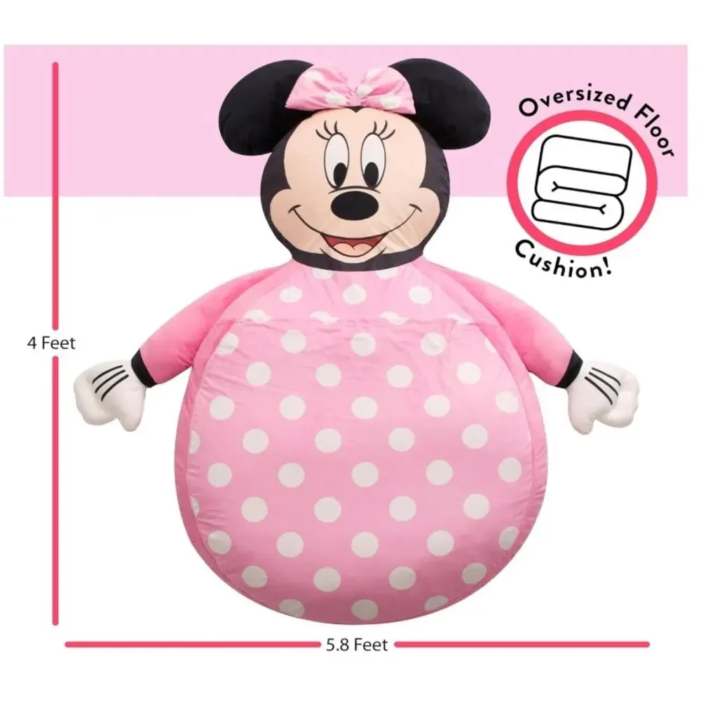 Disney Minnie Mouse Kids Floor Lounger Cushion Nap Mat NEW Damaged Box